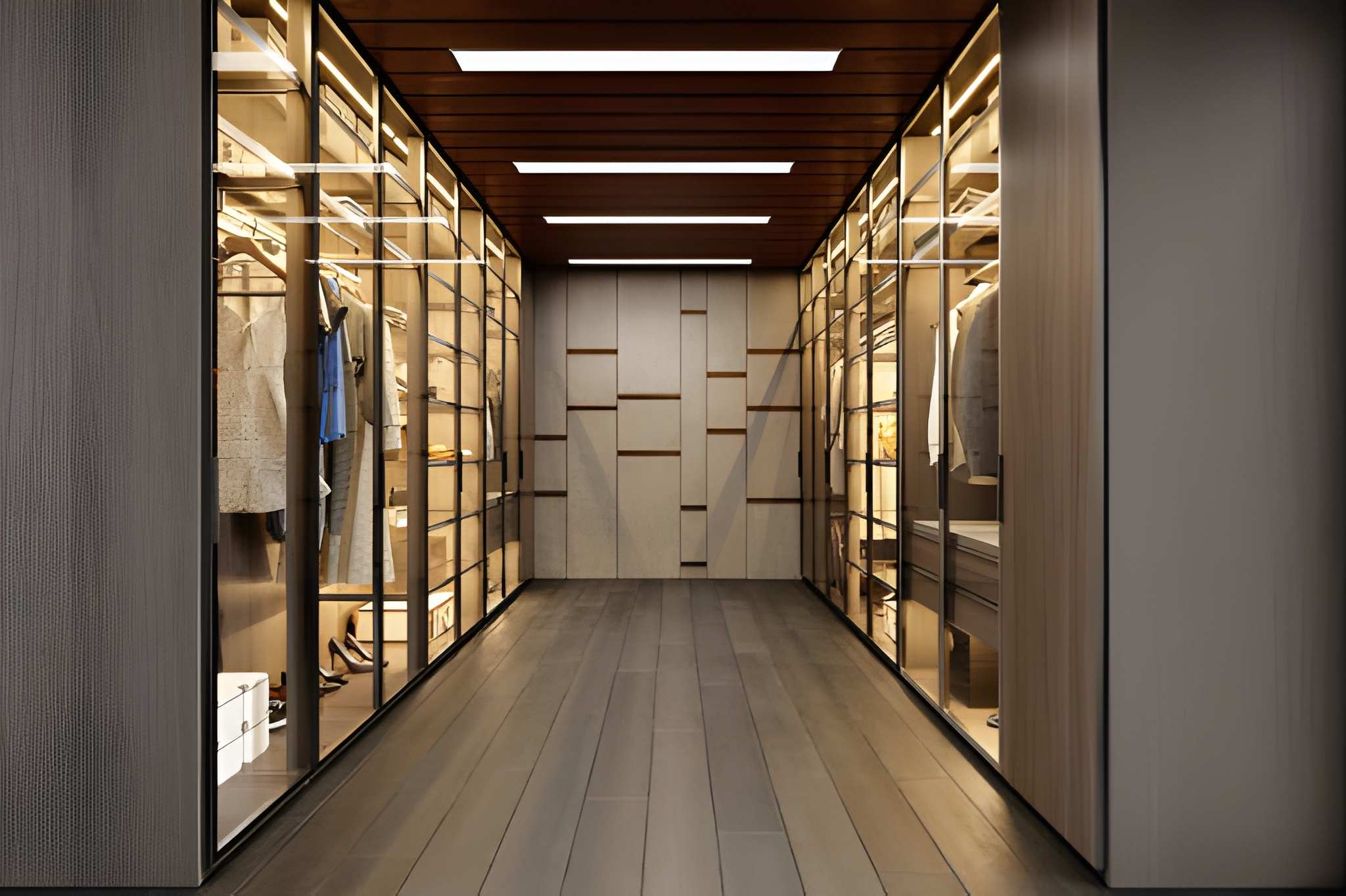 Luxury dressing room carpentry UAE